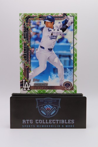 Shohei Ohtani (Dodgers) 2025 Topps Holiday #H200 Plaid Parallel