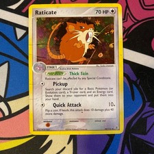 Raticate 48/112 Uncommon FireRed & LeafGreen Pokemon Reverse Holo Damaged on eBay