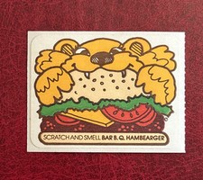 Vintage Mello Smello Scratch  Sniff Sticker  Great Scent 
