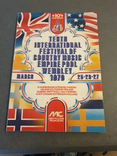 MERVYN CONN THE INTERNATIONAL COUNTRY MUSIC FESTIVAL PROGRAMME 1978