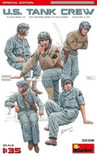 MIA35391 1:35 Miniart Figure Set - US Tank Crew (5 figures)