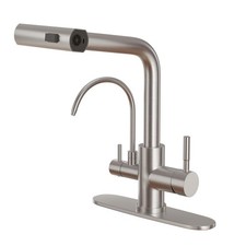 3 Way Kitchen Faucets, Waterfall 3 In1 Kitchen Sink Faucet