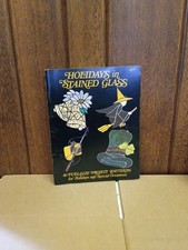 Holidays in Stained Glass Pattern Book 46 Full Size Project Patterns 1978 VTG