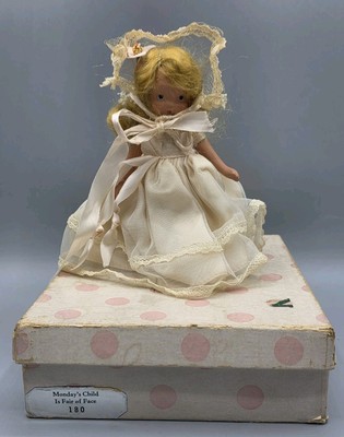 VINTAGE Nancy Ann Storybook Monday's Child ''Is Fair of Face'' #180