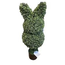 My Texas House 35” Topiary Easter Bunny Shrub Tree NEW