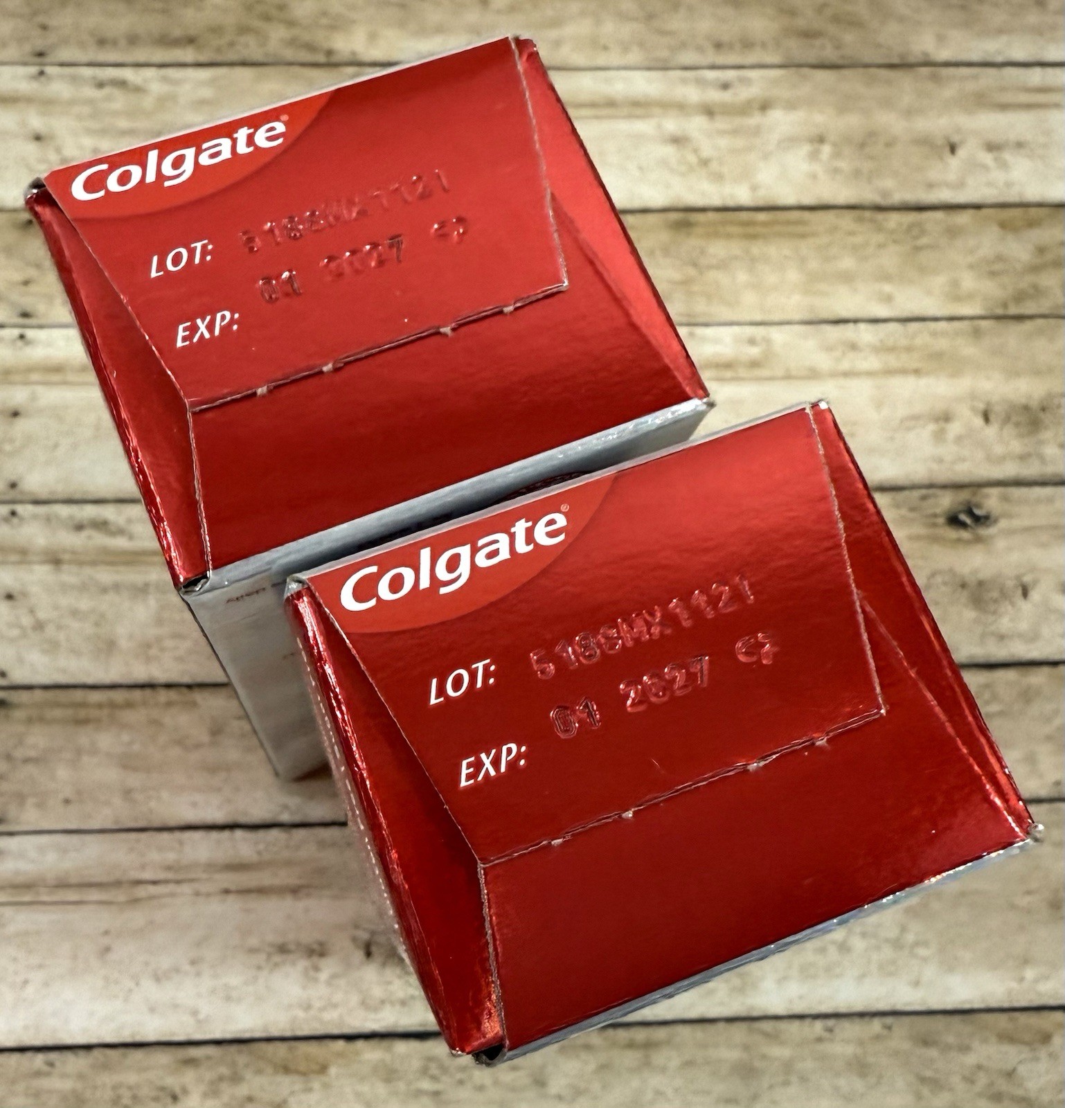 (LOT OF 2) Colgate Optic White Renewal HIGH IMPACT WHITE Toothpaste Exp: 01/2027