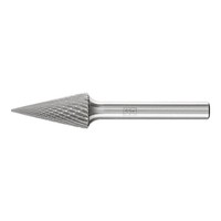 Pferd Tools Hartmetall FräSstift Spitzkegel Skm Ø 12X25 Mm Schaft-Ø 6 Mm Z4