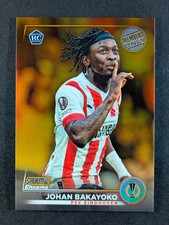 2022-23 Topps Stadium Club Chrome JOHAN BAKAYOKO 35/50 RC Gold Refractors #50