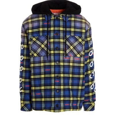 Off-White Herren Bomber OMEA360F22FAB002 4201 Jacke