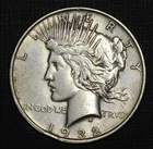 1922-P Peace Silver Dollar