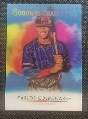 2021 Upper Deck Goodwin Champions Carlos Colmenarez Splash Color 3-D Lenticular