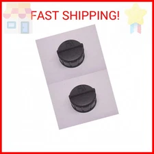 Tecumseh 2 Pack Genuine 37844 Fuel Gas Cap Universal 1-3/4" ID Black OEM