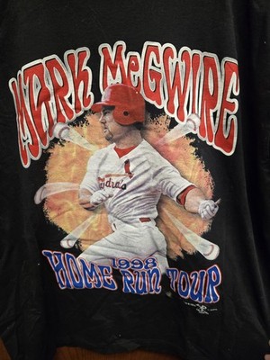 Vintage St Louis Cardinals Mark McGwire 1998 Home Run Tour T-Shirt