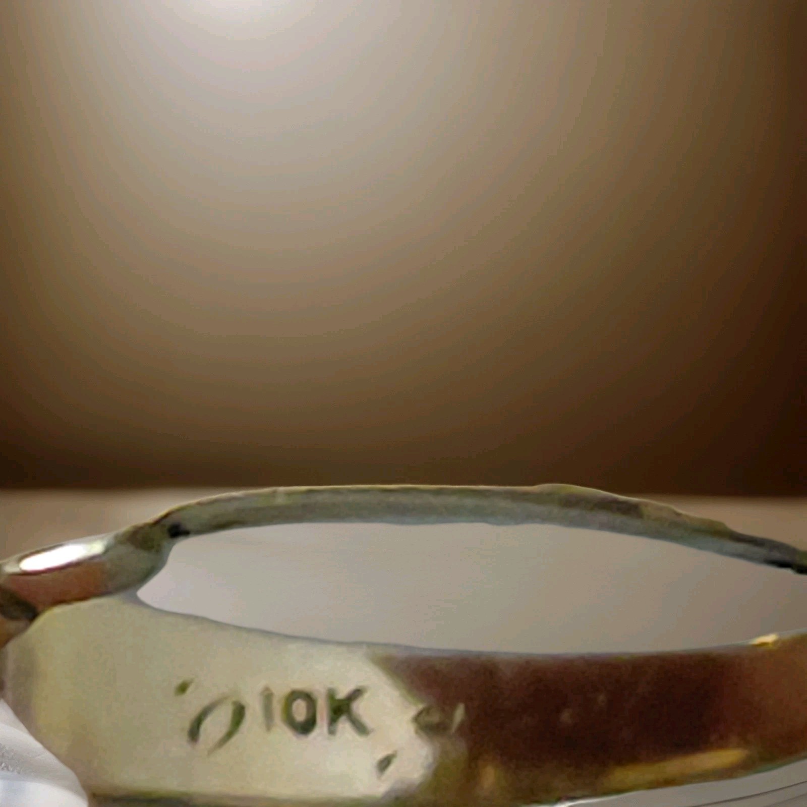 10k Solid Gold Ring. 4.64 Gram.     #2467 - image 5