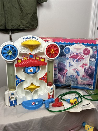 Fisher Price Arcade Sprinkler Summer Water Game Vintage 1990s