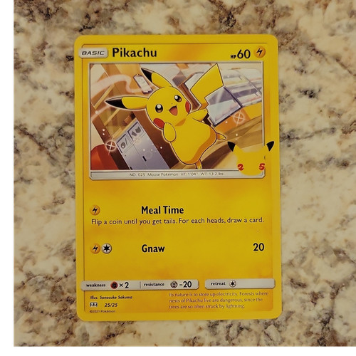 Pikachu — McDonald's 25th Anniversary Promos