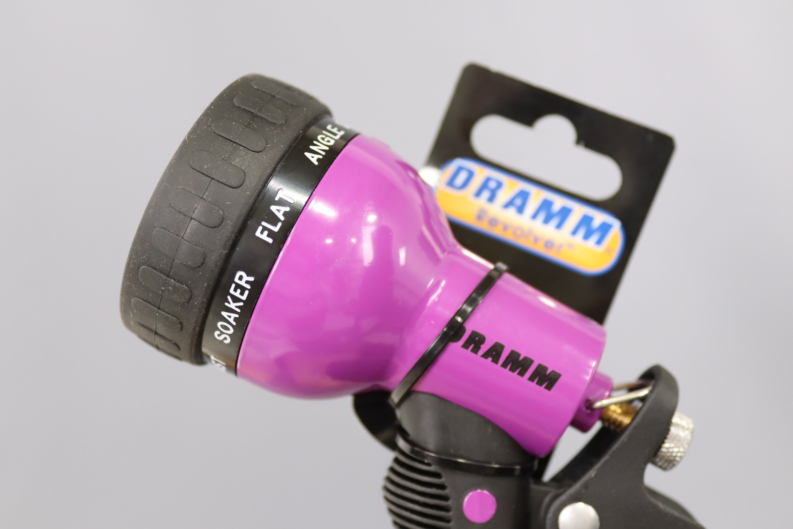 Dramm Heavy-Duty Metal 9-Pattern Nozzle  Berry 60-22706
