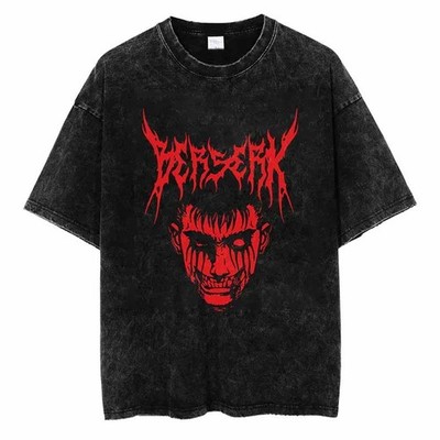 Berserk Guts Forever Relentless Anime Graphic Print Comfort Colors T-Shirt