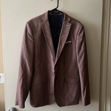 Zara Men's Blazer Two Button Notch Lapel Jacket Size US 44