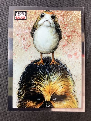 2023 Topps Chrome Star Wars Galaxy #64 Odd Couple