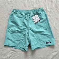 Patagonia Baggies Longs 7" Shorts Fresh Teal Men's Size Small NWT