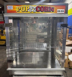GOLD MEDAL 2004 ASTRO POPCORN STAGING CABINET WITH/ REAR SWING OUT DOORS
