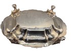 Antique Elias-Barker Silver Plate Ornate Lidded Serving Dish Claw Feet Beauty — photo 8