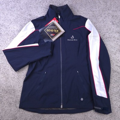 Galvin Green Jacket Womens Medium Gore Tex Full Zip Pelican Hill Logo Golf NWT