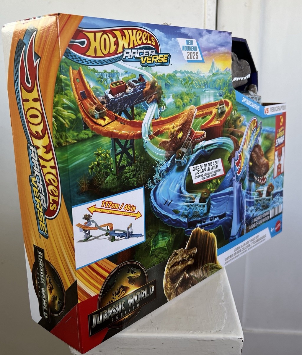 Hot Wheels RacerVerse Jurassic World Blue's Raptor