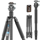 WEYLLAN Professional Heavy Duty Carbon Fiber Tripod, 72.6'' Camera Tripod Mon...