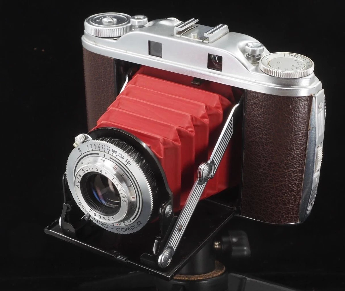 Agfa ISOLETTE II Apotar 85mm F4.5 美品 Agfa Isolette 4.5 Camera | Apotar 85mm f4.5 lens | Germany | 1945