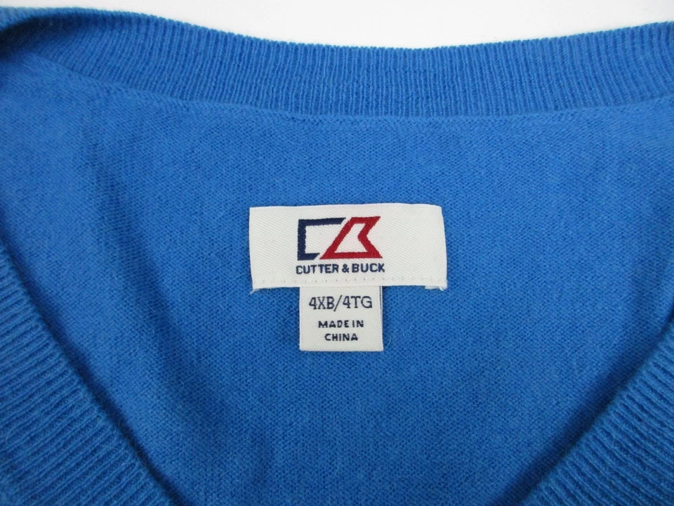 Mens 4XB Cutter & Buck wool sweater vest - Image 3 of 4