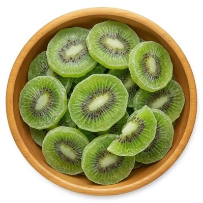 Sun Dried Kiwi Slices , Dehydrated Fruit With Sugar Added FREE SHIP