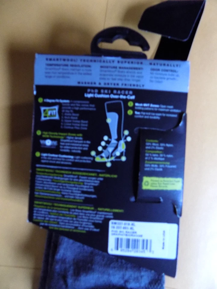 SMARTWOL SOCKS XL-PHD SKI RACER WITH IT AND WARMTH - Image 4 of 4