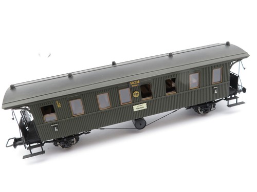360H0 /4 - Brawa H0 - Personenwagen 4.Kl grün der DRG / 50238 - top | Condition: Gebraucht