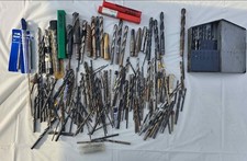 Huge drill bit lot machinist tooling Mixed Carbide Bits Various Sizes