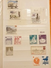 Briefmarken Berlin Bauwerke M&uuml;nchen Olympia  postfrisch Sammlung 1970er