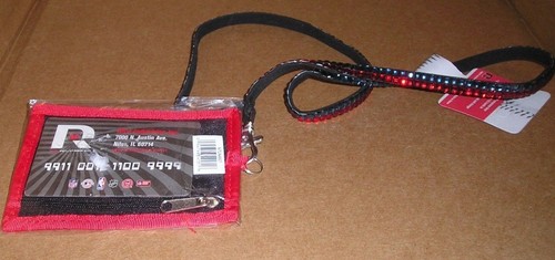 NEW MLB Minnesota Lanyard ID Wallet Beaded Key Chain NEW NWT - Picture 2 of 2