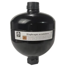 Diaphragm Accumulator,4786psi Max Working Pressure,46cu.in(0. 75L), 3/4-16UNF