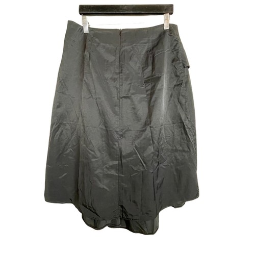 Ronen Chen Black Skirt Israel Size 4 Asymmetrical - Picture 3 of 5