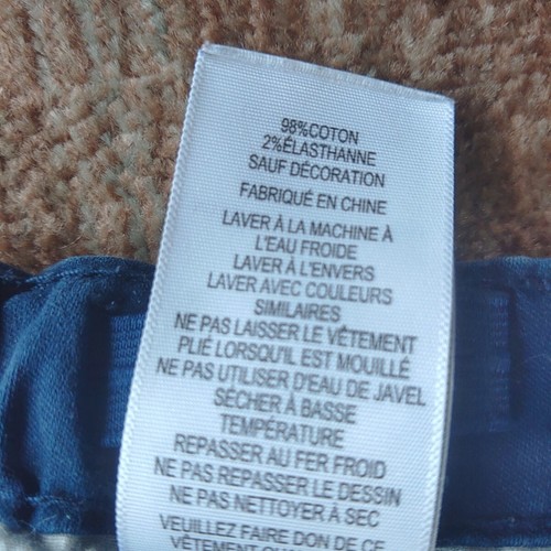 Levi's 511 Slim Boys Jeans Size 6 Regular Dark Blue 5/6 yrs Hook/Eye Closure - Picture 16 of 17