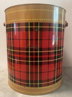 The Skotch Kooler Plaid Metal Cooler 4 Gallon Vintage