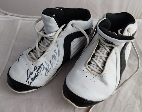 AND1 Basketballschuhe Gr. 38,5 Boys - weiß - mit Unterschriften - ANDI - Bild 4 von 10