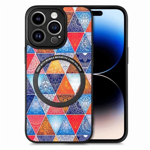 For iPhone Pro Max Colored Drawing Leather Back Cover Phone Case High Quality - Picture 9 of 13