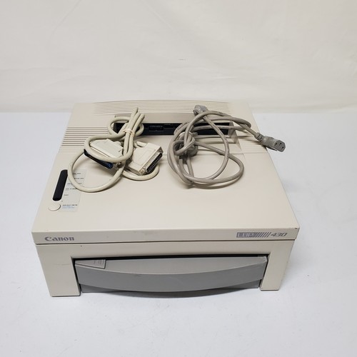 Canon LBP 430 Monochrome Laser Printer AS IS UNTESTED READ INFO
