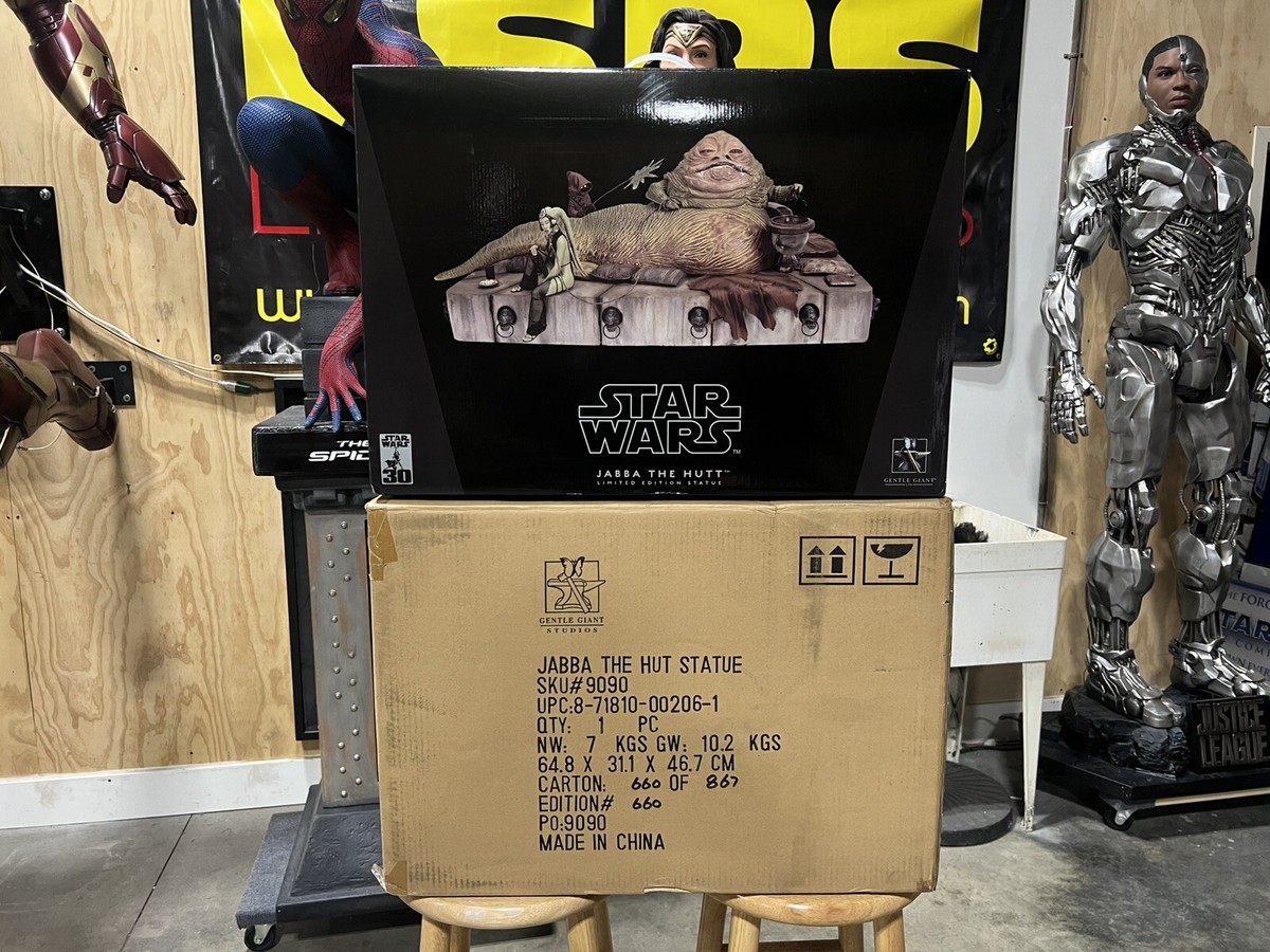 Gentle Giant Jabba The Hutt Limited Edition Statue 660 of 2,500 | eBay