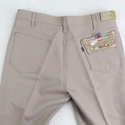 NWT Vintage 1982 Levi's Saddleman 10517 Men's Bootcut Polyester