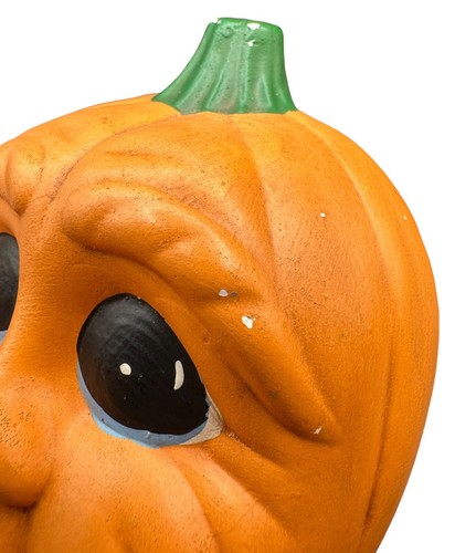 De Colección Cerámica Calabaza Cara Bebé Cabeza Antropomórfica Figura Set 3 Llorando Halloween - Imagen 22 de 23