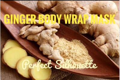 Hot Ginger Cream Body Wrap Mask . Anti-aging. slimming. anti-Cellulite.HAND MADE