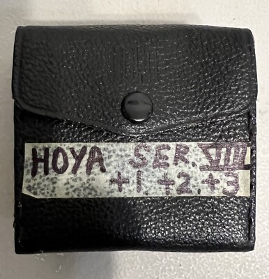 HOYA SERIES 8 VIII DROP in Filter +1 +2 +3 Lens Camera Photography Vintage Japan